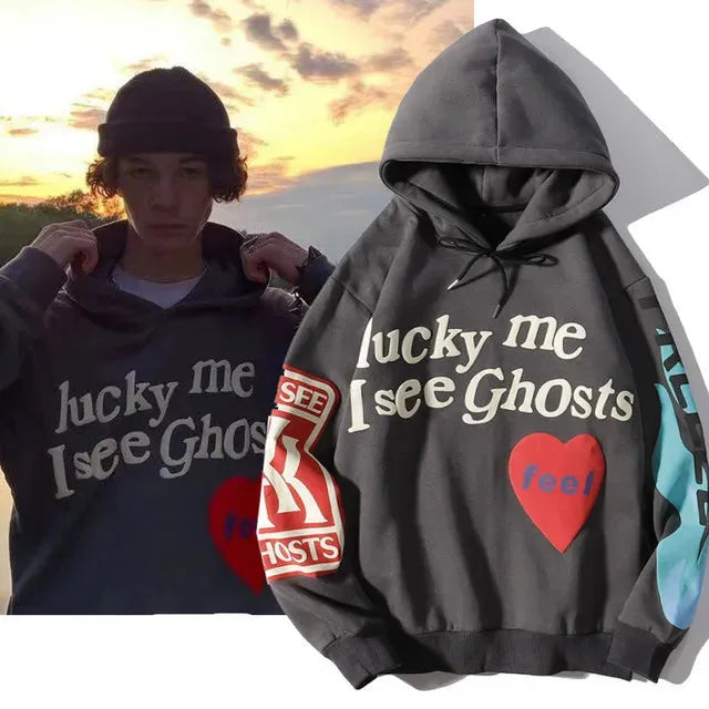 Graffiti alphabet print hoodie sweatshirt - Bellarte Enchanté Graffiti alphabet print hoodie sweatshirt